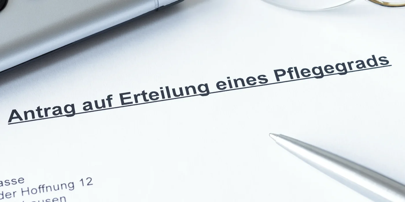 antrag auf erteilung eines pflegegrads